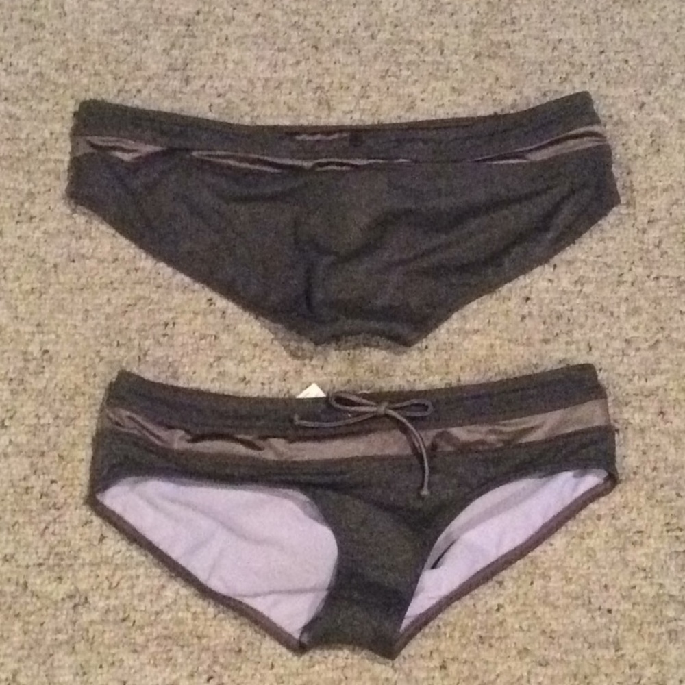 PrAna  olive bikini bottoms
